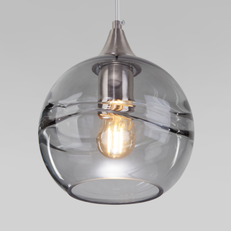 Подвесной светильник Eurosvet Lotus 50221/1 дымчатый 