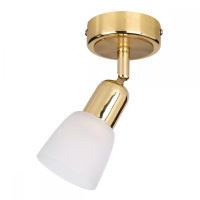 Спот Escada 5039/1PA E14*40W Gold/White FABIUS