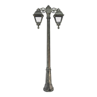 U23.156.S20.BXF1RDN Уличный фонарь Fumagalli Gigi Bisso/Cefa 2L Dn