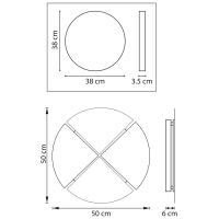 Накладной светильник Lightstar Emisfero 737616
