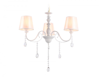 Подвесная люстра с абажуром и хрусталем Ambrella light TRADITIONAL TR4601