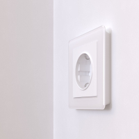 Витринный образец!  <377822> Рамка на 1 пост Acrylic (белый) Werkel W0012701