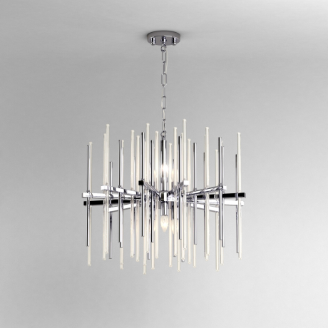 Подвесная люстра с управлением по Wi-Fi Bogates Allure 355/6 Smart хром (a057233) 