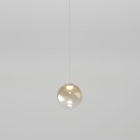 Подвесной светодиодный светильник Wonder Eurosvet 50234/1 LED янтарный