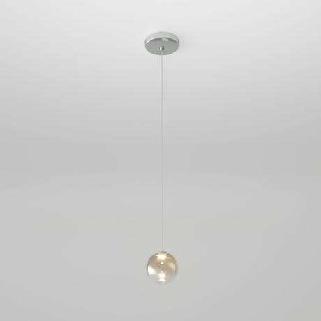 Подвесной светильник Eurosvet Wonder 50234/1 LED янтарный 