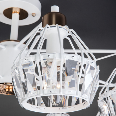 Потолочная люстра Eurosvet Lord 70075/8 белый 