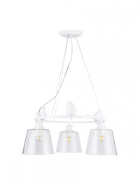 Подвесная люстра Arte Lamp Passero A4289LM-3WH