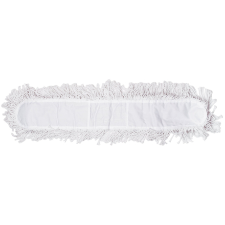 Насадка МОП плоская 80 см для швабры-рамки, карманы, хлопок, LAIMA, 603610 (603610)