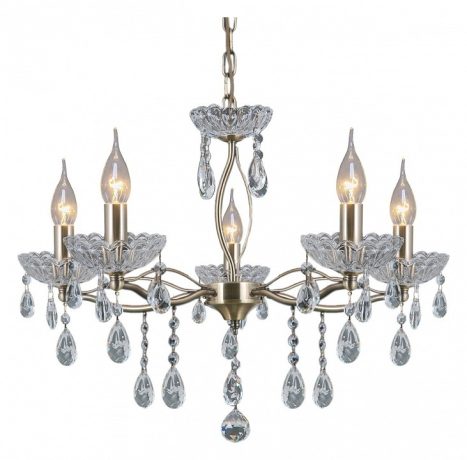 Подвесная люстра ILLUMICO  IL0265-5PSQ-39 AB 