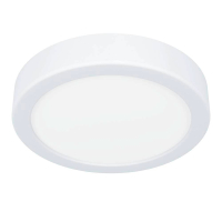 900638 Накладной светильник FUEVA 5, 11W (LED), 3000K, IP44, ?160, сталь, белый / пластик, белый