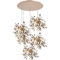 Люстра подвесная с Led лампочками в комплекте Lightstar L5PR721132+Lamps