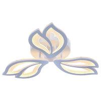 Потолочная диммируемая люстра с пультом ДУ Profit Light 8004/3 WHT 66W SMART (АЛИСА)