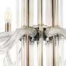 Подвесная люстра Crystal Lux AURELIO SP8 GOLD+CHROME/TRANSPARENT 