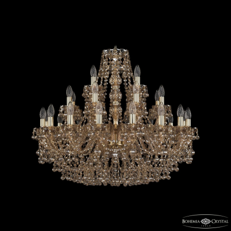 Люстра подвесная Bohemia Ivele Crystal 1409/16+8+4/300 G M721 
