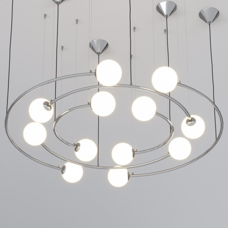 Подвесная люстра Bogate's Brook 360/12 хром 