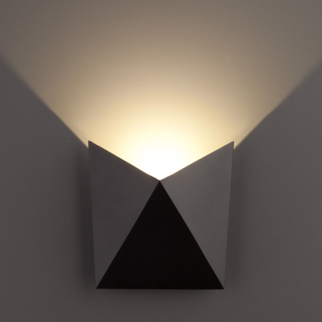 1517 TECHNO LED BATTERFLY черный Уличный настенный светодиодный светильник Elektrostandard (a038824)