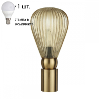 Настольная лампа Odeon Elica с лампочкой 5402/1T+Lamps E14 P45