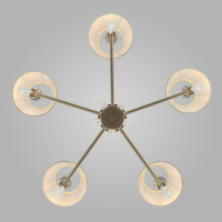 Подвесная люстра 60148/5 матовое золото Eurosvet (a064944)