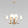 Подвесная люстра с тканевыми абажурами Eurosvet Abbey 60164/10 (a065749) 