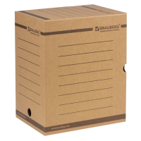 Нарушена упаковка.  <199925> Короб архивный с клапаном А4 (260х325 мм) () 126510