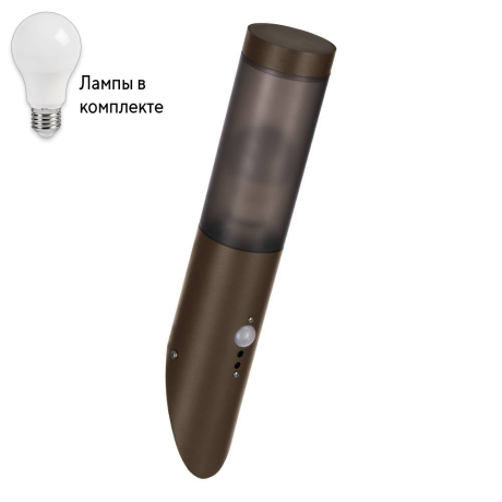 Уличный настенный светильник с лампочкой Eglo 900985+Lamps