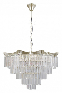 Подвесная люстра ILLUMICO LYRA IL3575-8+4PSQ-24 GD LYRA