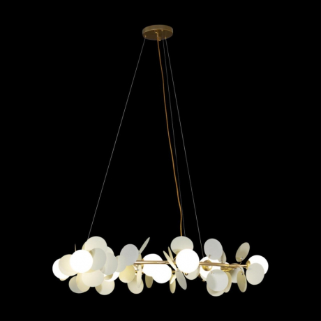 Люстра подвесная с Led лампочками в комплекте LOFT IT 10008/1050 Grey+Lamps 