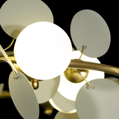 Люстра подвесная с Led лампочками в комплекте LOFT IT 10008/1050 Grey+Lamps 