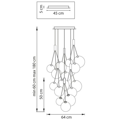 Подвесной светильник Sferetta Lightstar 801090 