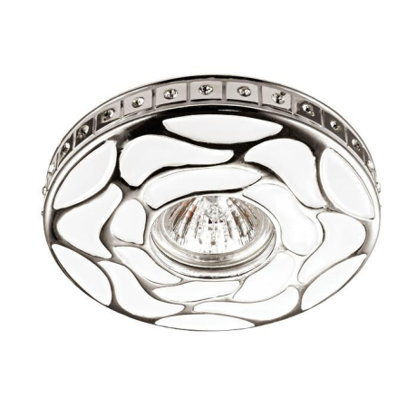 Витринный образец!  <62348> 370214 Встраиваемый точечный светильник Novotech Pattern