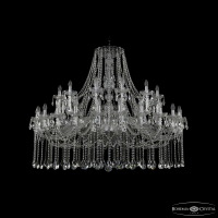 Люстра подвесная Bohemia Ivele Crystal 1413/24+12/530 Ni