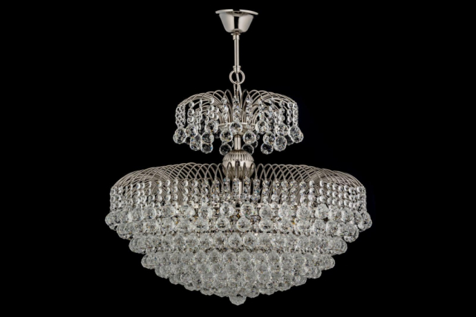 Подвесная люстра Arti Lampadari Pompei Nickel Pompei E 1.5.60.100 N 