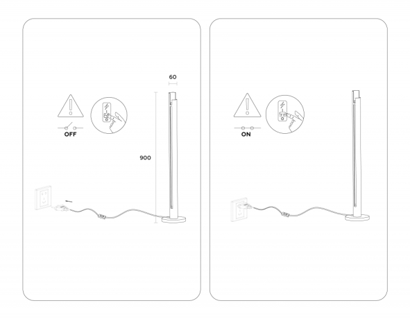 Торшер Ambrella light TECHNO SPOT Techno familyTN71342 