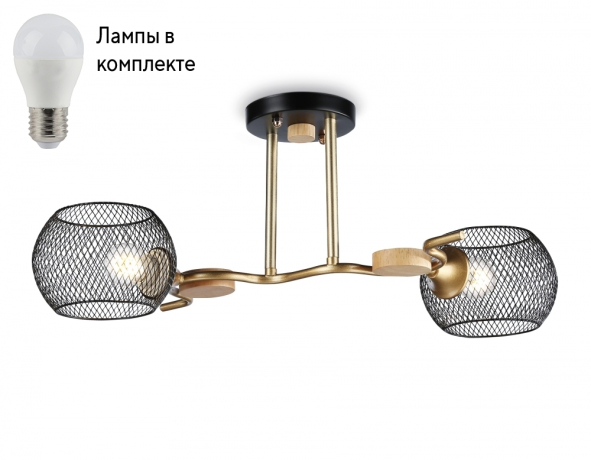 Потолочный светильник с лампочками Ambrella light TR80162+Lamps 