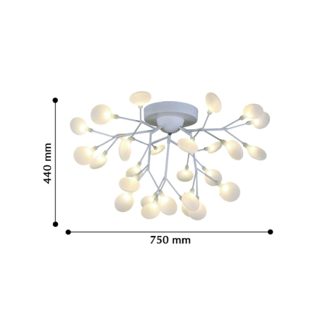 2479-9U Потолочная люстра F-Promo Skein 