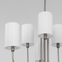 Подвесная люстра с тканевыми абажурами Eurosvet Abbey 60164/6 (a065747)
