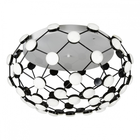 Нарушена упаковка! <285398> описание? Потолочный светодиодный светильник с ПДУ iLedex Starfall 8327 CR+WH хром