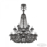 Люстра подвесная Bohemia Ivele Crystal 1409/16+8+4/400/XL-164/2d Ni M731