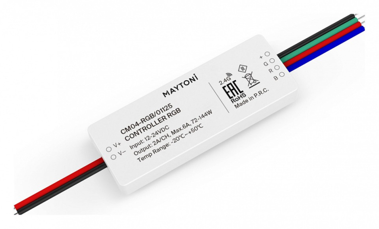 Контроллер-регулятор цвета RGB Maytoni Lighting control 01125