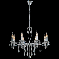 Подвесная люстра ILLUMICO CASTOR IL0266-8PSQ-24 CR CASTOR