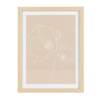 423083 Картина ROBERVAL, L330, B16, H430, пластик, стекло, розовый Eglo