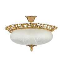 Светильник потолочный с Led лампочками в комплекте Arti Lampadari Venezia E 1.13.46 G+Lamps