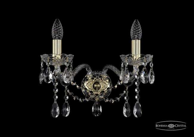 1413B/2/165/G Бра Bohemia Ivele Crystal 