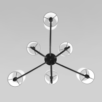 Подвесная люстра с тканевыми абажурами Eurosvet Abbey 60164/6 (a065746)