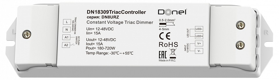 Контроллер Donel DN8URZ DN18309TriacController 