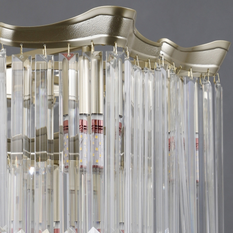 Подвесная люстра Illumico IL3357-6+3PSQ-24 GD LYRA (1428872) 