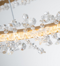 Подвесная светодиодная люстра Kink Light Лаура 08244,36A