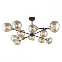 Люстра с поддержкой Алисы На штанге Omnilux OML-94207-12-A