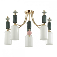 Потолочная люстра Odeon Light Candy с поддержкой Маруся 4861/5C-М