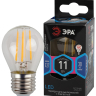 Лампа светодиодная филаментная ЭРА E27 11W 4000K прозрачная F-LED P45-11w-840-E27 Б0047015 